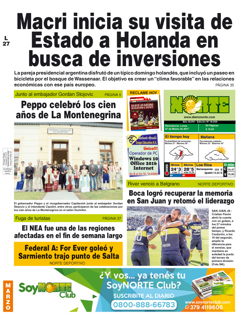 Edición del 27.03.17
