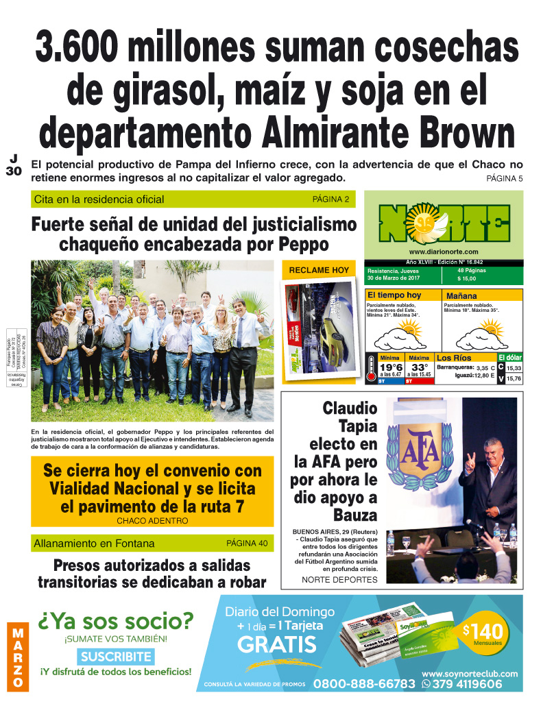 Edición del 30.03.17