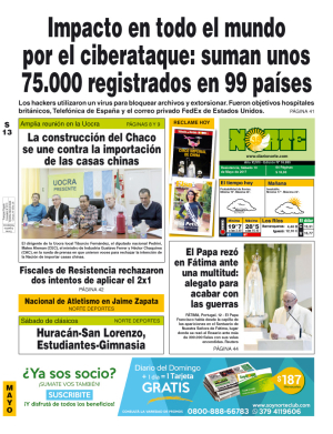 Edición del 13.05.17