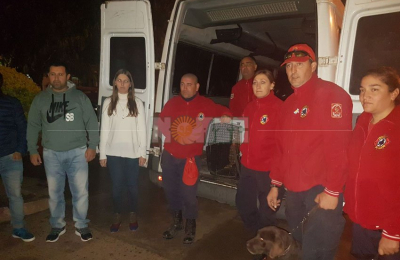 Llegó a Villa Ángela la división K9 de  Punta Alta para la búsqueda de Maira Benitez  