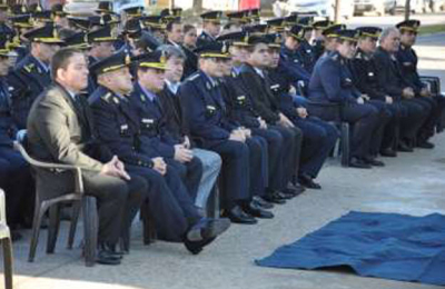 Nievas pidió seguir el ejemplo de los policías Toledo, Humeres y Villán 