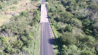 Última etapa de los trabajos de bacheo en la ruta 3 entre Roca y Pampa del Indio