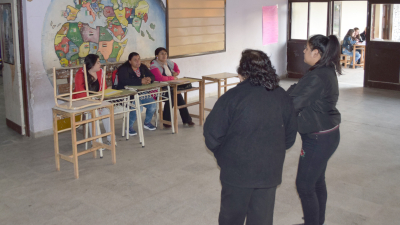 En Sáenz Peña se repitieron las demoras en la apertura de mesas, pero con desarrollo normal