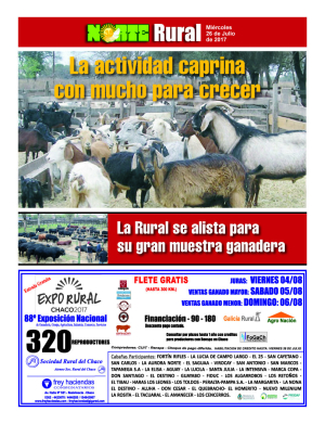 La actividad caprina con mucho para crecer