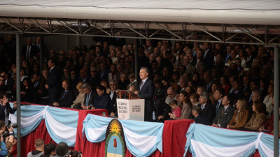 Macri: "Le hemos sacado el pie de encima y el campo respondió con más trabajo"