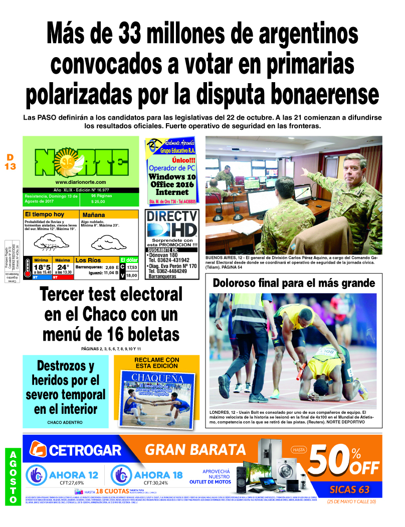 Edición del 13.08.17