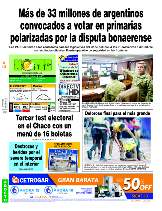 Edición del 13.08.17