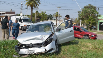 Mañana accidentada en Sáenz Peña: exceso de velocidad fue el factor común