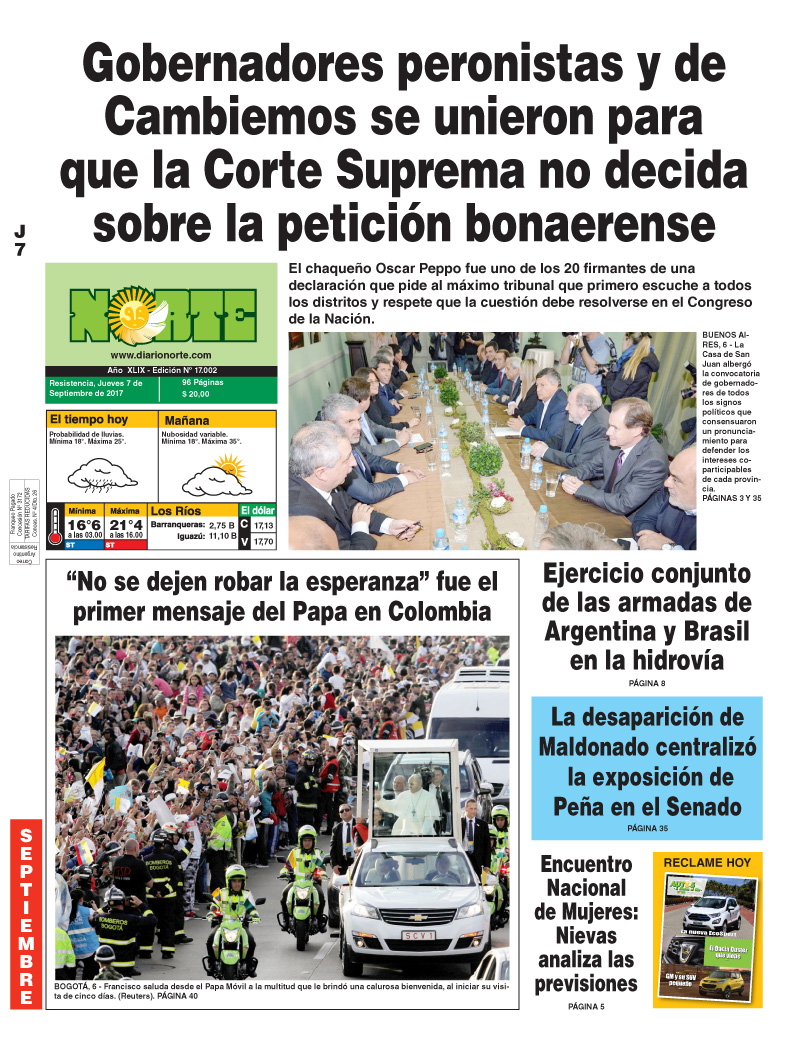 Edición del 07.09.17
