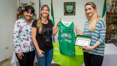Rocío Rivas, de Hindú, al título de la Liga Argentina de Vóley