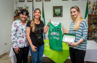 Rocío Rivas, de Hindú, al título de la Liga Argentina de Vóley