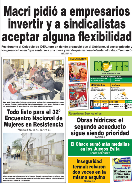 Edición del 14.10.17