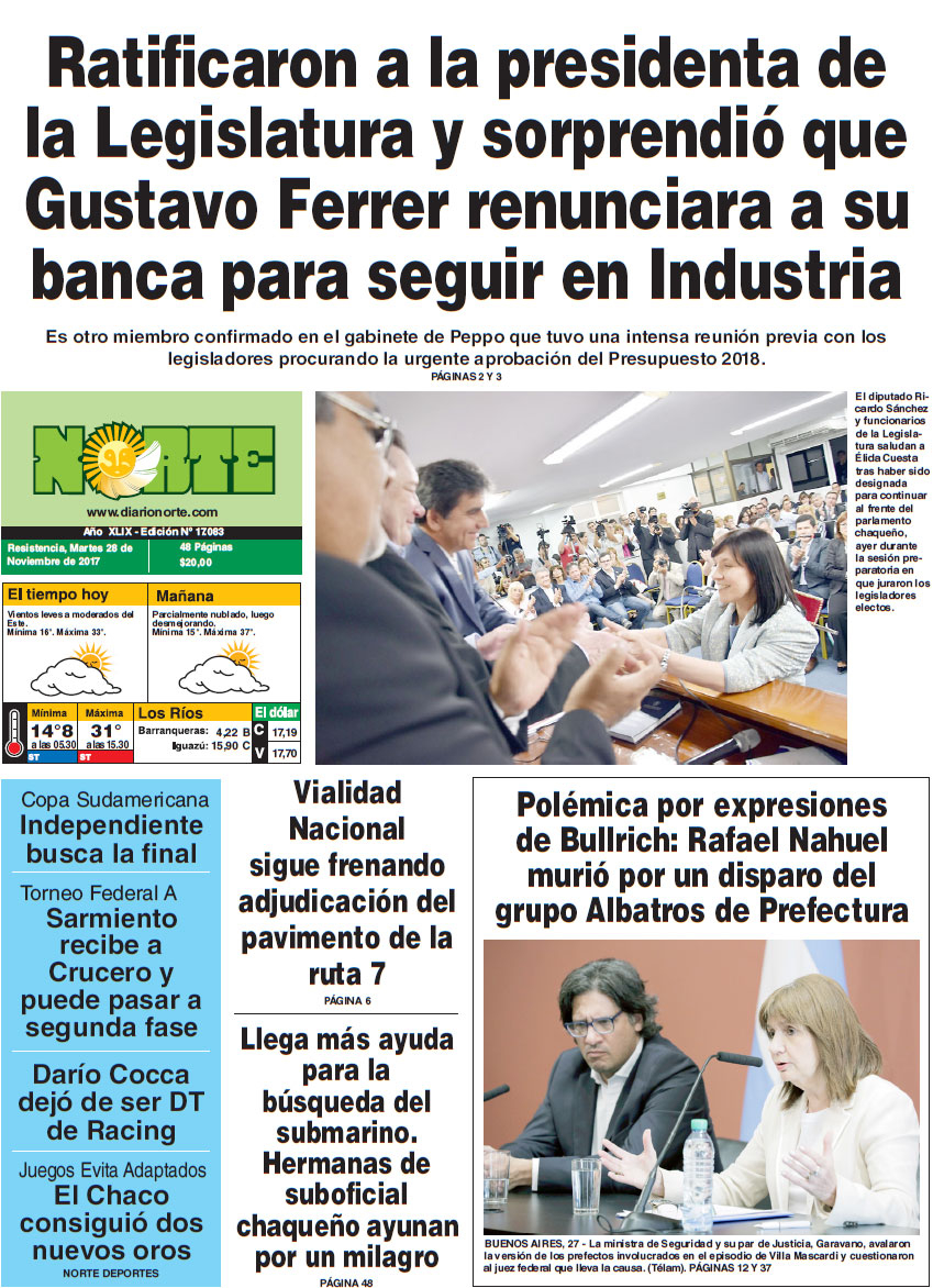 Edición del 28.11.17