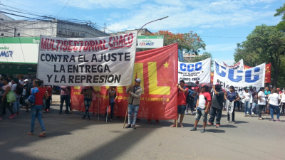 Trabajadores estatales, docentes y organizaciones de base se manifestaron contra las reformas