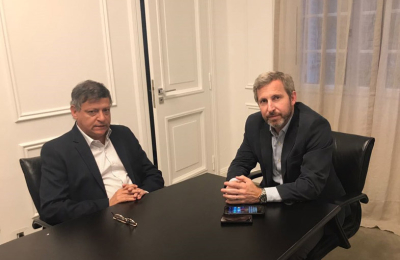Peppo pidió a Frigerio avales para acceder a fuentes de financiamiento internacional