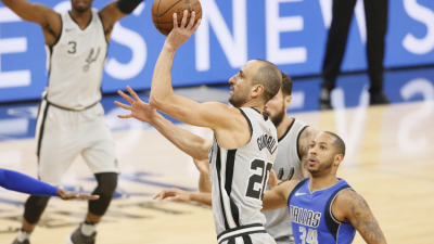 Manu y otro tiro ganador para el triunfo de los Spurs