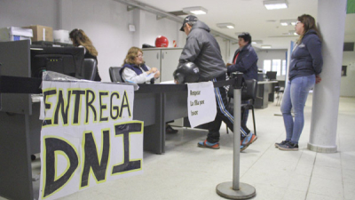 Puede retirarse el DNI en los registros civiles