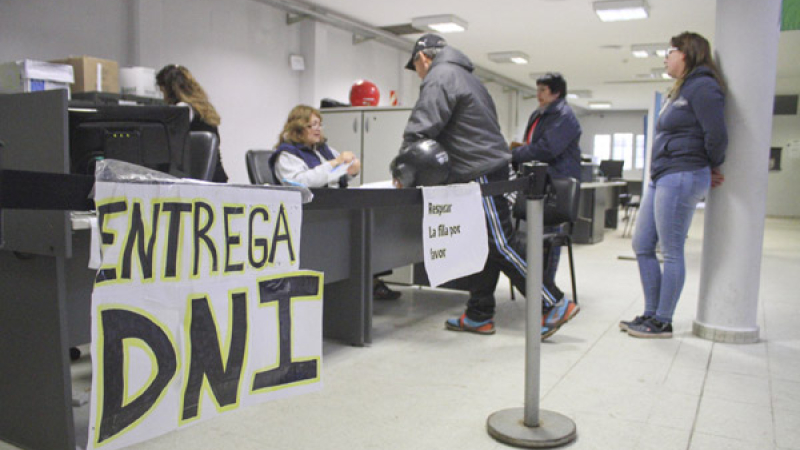 Puede retirarse el DNI en los registros civiles