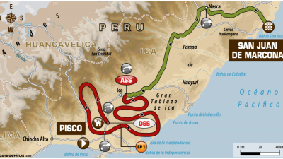 Crece la exigencia en territorio peruano: Silva y Verza largaron la tercera etapa del Dakar 2018