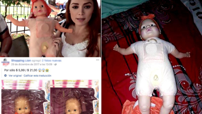 Decomisan muñecas infantiles con pene en Paraguay