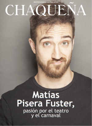 Matías Pisera Fuster, pasión por el teatro y el carnaval