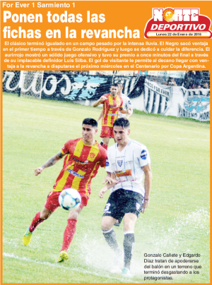 Ponen todas las fichas en la revancha