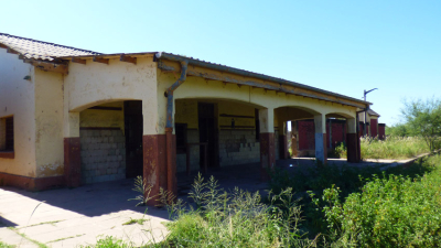 La vieja estación de tren en Castelli, uno de los secretos más valiosos del Chaco