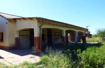 La vieja estación de tren en Castelli, uno de los secretos más valiosos del Chaco