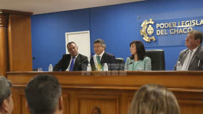 Peppo abrió el período 50 de sesiones ordinarias de la Legislatura chaqueña