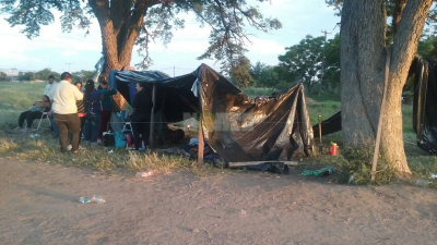 El movimiento “18 de abril” otra vez corta la ruta 16 en Quitilipi