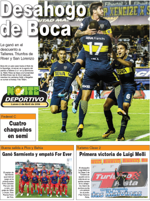 Desahogo de Boca