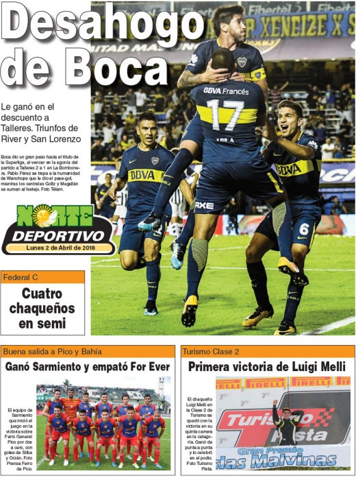 Desahogo de Boca