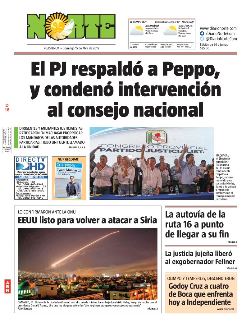Edición del 15.04.18