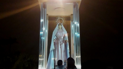 Fieles católicos rezaron para pedir contra el aborto legal