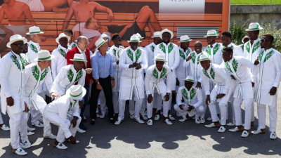Estilo nigeriano: la original vestimenta de la selección que llegó a Rusia