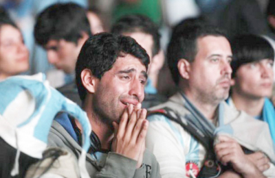 Estrés emocional: el Mundial puede poner en riesgo el corazón