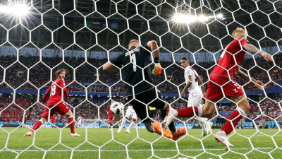 Dinamarca derrotó a Perú en Saransk por el Mundial de Rusia