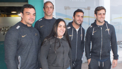El Chaco disfruta de la presencia de Los Pumas