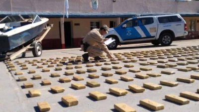 Decomisaron cerca de media tonelada de marihuana en Corrientes