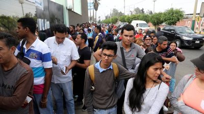 Perú afronta el éxodo venezolano más grande de los últimos tiempos