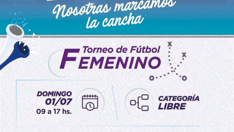 Se viene el Mundial de las Pibas en Sarmiento