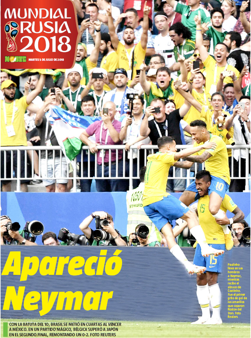 Apareció Neymar