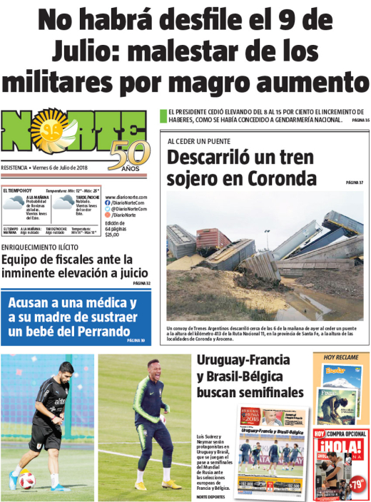 Edición del 06.07.18