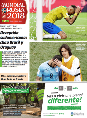Decepción sudamericana: chau Brasil y Uruguay