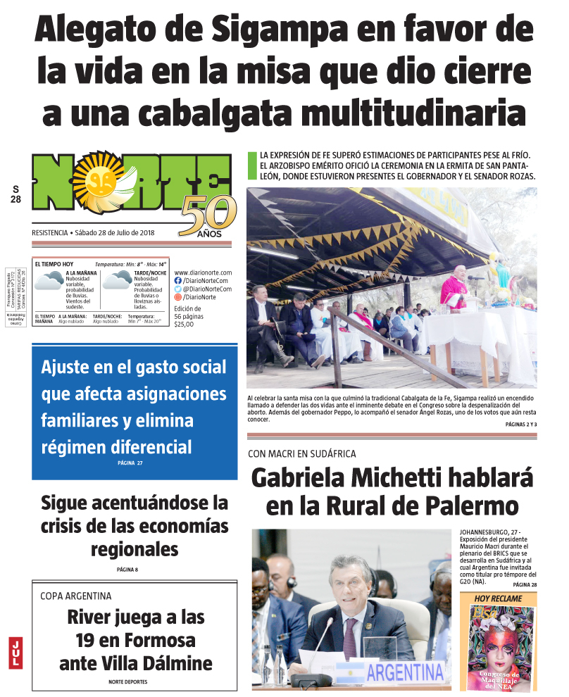 Edición del 28.07.18