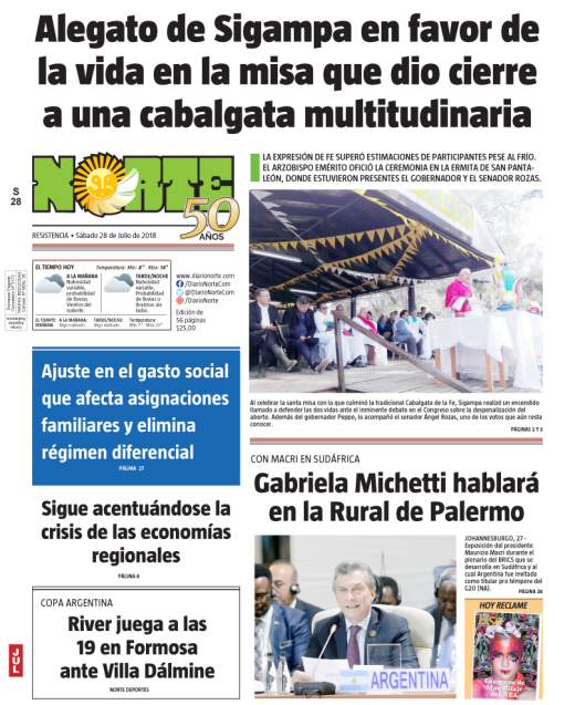 Edición del 28.07.18