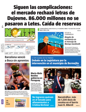 Edición del 16.08.18