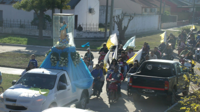 Católicos de Du Graty celebraron su fiesta patronal