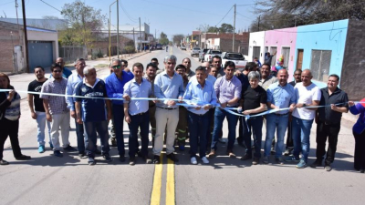 Inauguraciones y recorridos en nuevas infraestructuras en los festejos por los 83 años de Taco Pozo