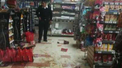 Veinte detenidos y cuatro policías heridos en ataques a supermercados de Mendoza